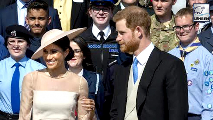 Meghan Markle’s First Appearance After Royal Wedding As Duchess