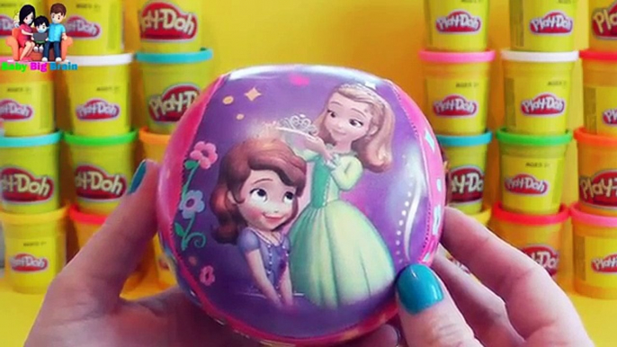 Sofia The First Giant Play-Doh Surprise Egg