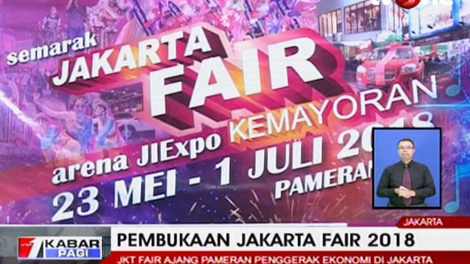 Jakarta Fair 2018 Diresmikan Gubernur DKI Jakarta