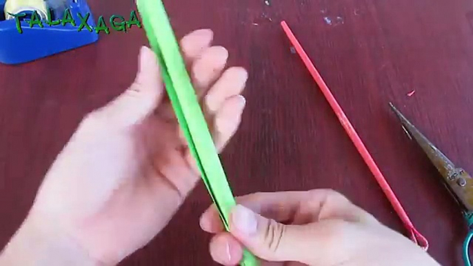 Como hacer un Nunchaku Papel (Nunchucks) | Mira reales