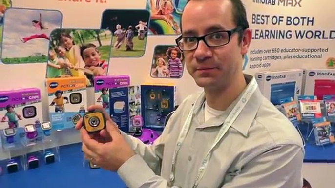 VTech Kidizoom Action Cam, First Look at Kids Action Camera from Toy Fair new