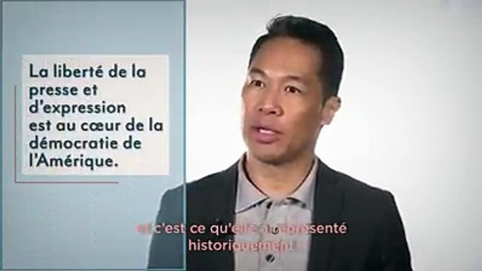 L’éminent journaliste Richard Lui qui travaille pour les chaînes de télévision NBC et MSNBC parle de la liberté de la presse et de la liberté d’expression en Am