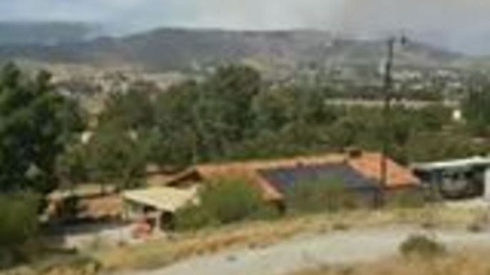 Agua Dulce Brush Fire Forces Evacuations