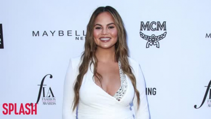 Chrissy Teigen shares first photograph of children