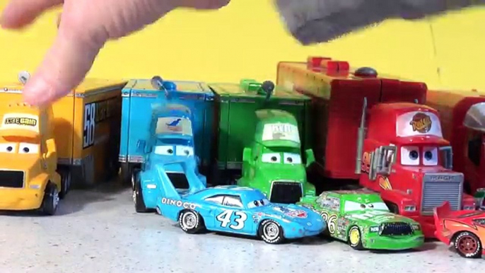 Disney Pixar Cars New Hauler Launching with Lightning McQueen, Mack , Mater and the Hot Wheels Launc