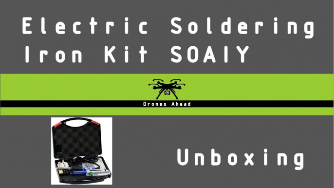 Unboxing Electric Soldering Iron Kit SOAIY 60W