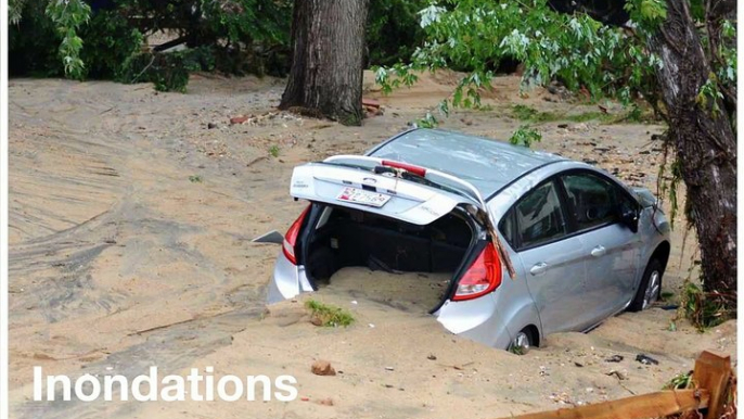 Inondations dévastatrices au Maryland, l'état d'urgence décrété