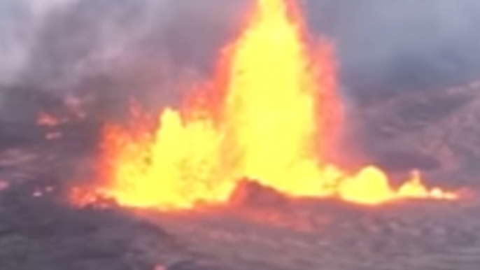 Kilauea Volcano Shoots Lava 200 Feet Into Sky