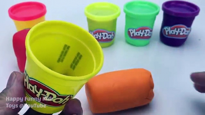 DIY How to Make Play Doh Toy Tubs Play Doh Popsicle & Ice Cream Cups Fun & Learn Colours for Kids