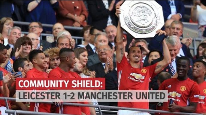 Leicester 1-2 Manchester United - Jose Mourinho Dedicates Community Shield Win To Louis van Gaal