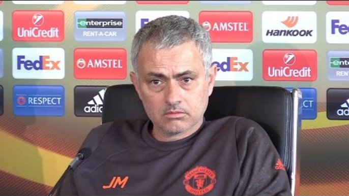 Jose Mourinho Full Pre-Match Press Conference - Manchester United v FC Rostov - Europa League