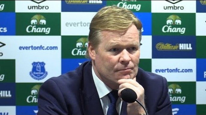 Everton 3-0 West Brom - Ronald Koeman Full Post Match Press Conference