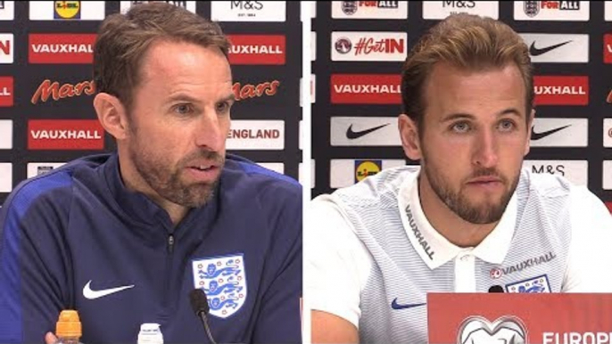 Gareth Southgate & Harry Kane Full Pre-Match Press Conference - England v Slovenia - WC Qualifying