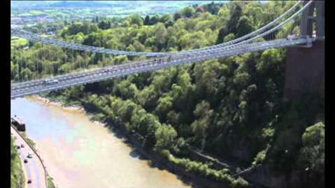 Daredevils Base Jump Off Clifton Suspension Bridge