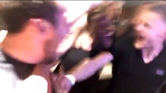 Jamie Vardy's Having A Party!! Leicester Players The Moment Leicester Won The Premier League