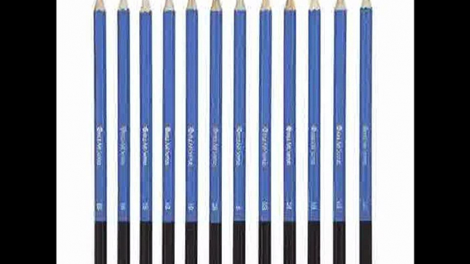 [- Castle Art Supplies 40 Piece Drawing Pencils and Sketch Set in Pop Up Zipper Case - Includes Gra