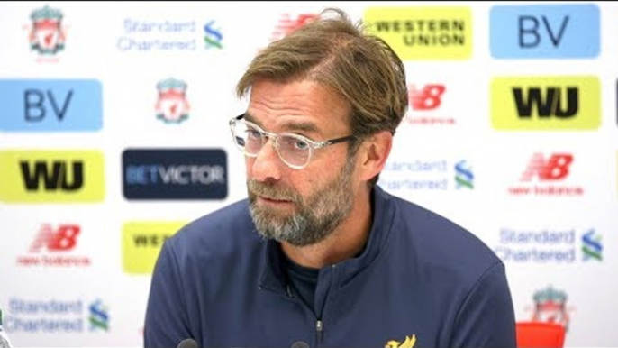 Jurgen Klopp Defends His Post-Match Interview - Pre-Match Press Conference - Liverpool v West Brom