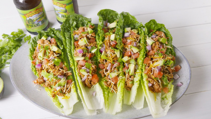 Turkey Taco Lettuce Wraps Are A Light Lunch We Can Get Behind