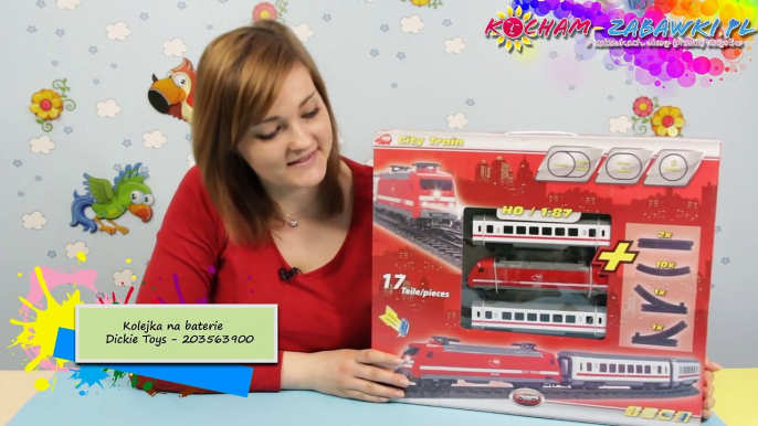 City Train / Kolejka Miejska na Baterie - Dickie Toys - 203563900 - Recenzja