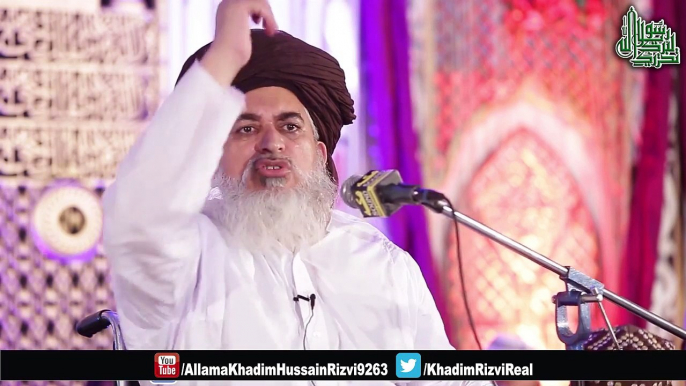 Mazmoon ki bandish to muyasar he Raza. Kaafi ka dil kahan se laon - Allama Khadim hussain rizvi