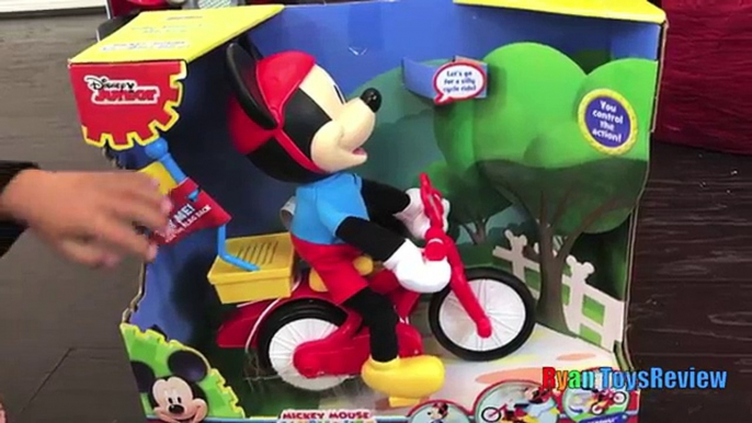 Mickey Mouse Clubhouse GIANT EGG SURPRISE OPENING Disney Junior Toys Kids Video World Biggest