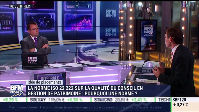 Idées de placements: Pourquoi la norme ISO 22 222 est-elle utilisée sur la qualité du conseil en gestion de patrimoine ? - 05/06