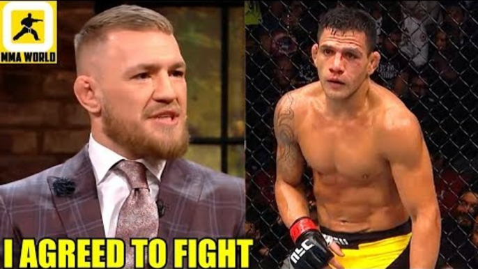 Conor McGregor agreed to fíght for Interim Welterweight title against RDA?,Joe Rogan on Hendricks