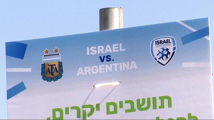 Argentina cancels football friendly with Israel in Jerusalem