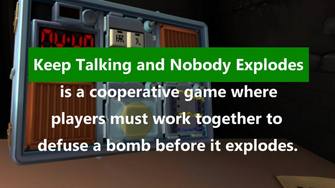 Keep Talking and Nobody Explodes Announced for Nintendo Switch  PlayStation 4 and Xbox One