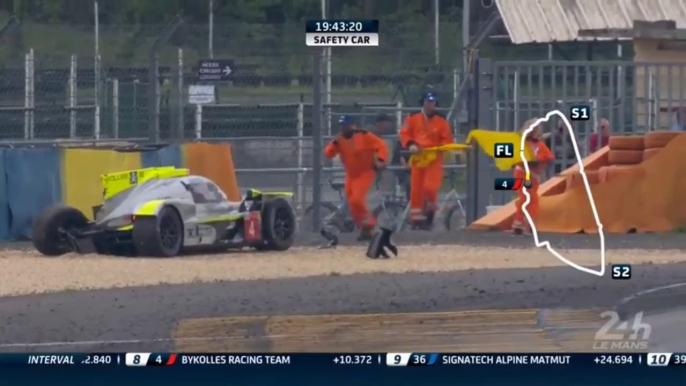 24h of Mans 2018 Kraihamer Huge Crash