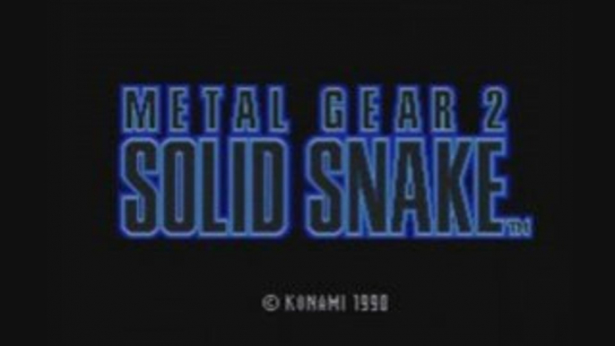 Metal Gear 2 - Solid Snake (Konami - 1990) MSX2