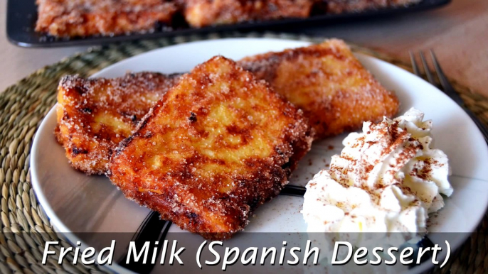 Fried Milk (Leche Frita) - Easy Spanish Dessert Recipe