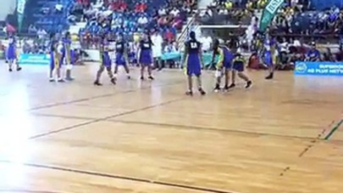 Netball Secondary Schools Champ of Champs is on! Vaiola Savaii vs Pesega Upolu. May the best team win  #BSL #Bluesky sponsoring #SportsInSamoa