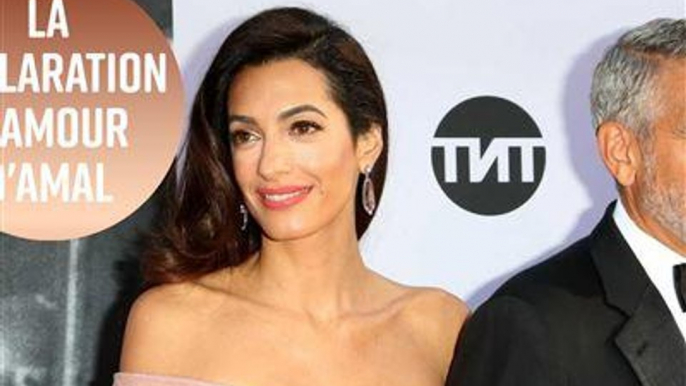 Amal Clooney prononce un discours pour George Clooney