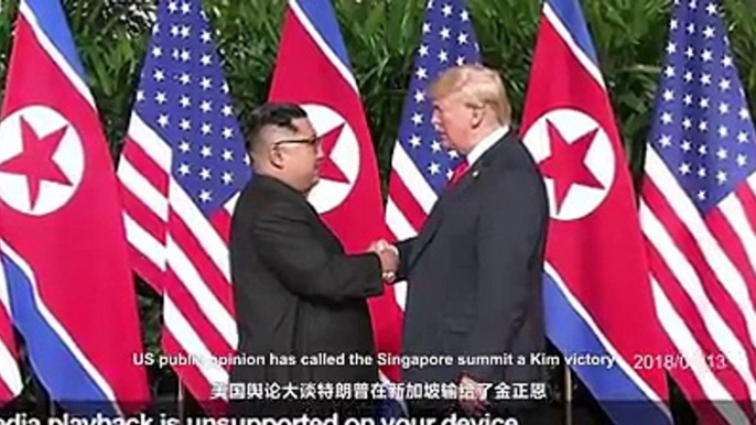 【#HuSays】The results of the #TrumpKimSummit are the best the US could get. The way US public opinion loves to weigh everything in terms of gains and losses is a