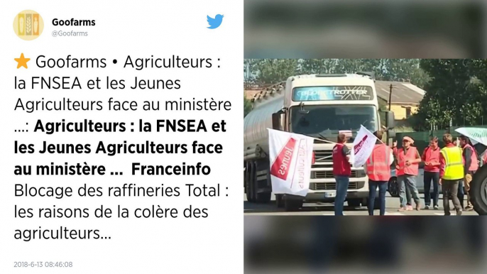 Dépôts de carburants et raffineries. La FNSEA et les Jeunes Agriculteurs appellent à suspendre les blocages.