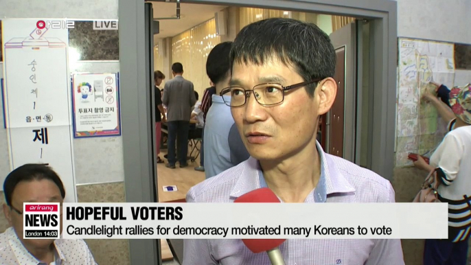 S. Korean voters hope for change in local elections