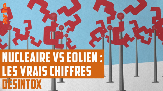 Nucléaire VS. éolien : les vrais chiffres - DÉSINTOX - 13/06/2018