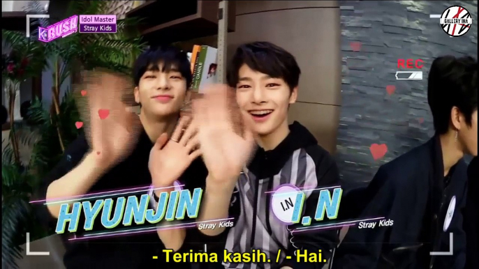 [INDO SUB] Idol Master KRUSH3 - Stray Kids (180518)