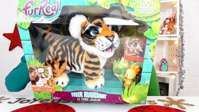 Un TIGRE RUGISSANT dans notre MAISON !!!  - Peluche TYLER tigre FurReal friends