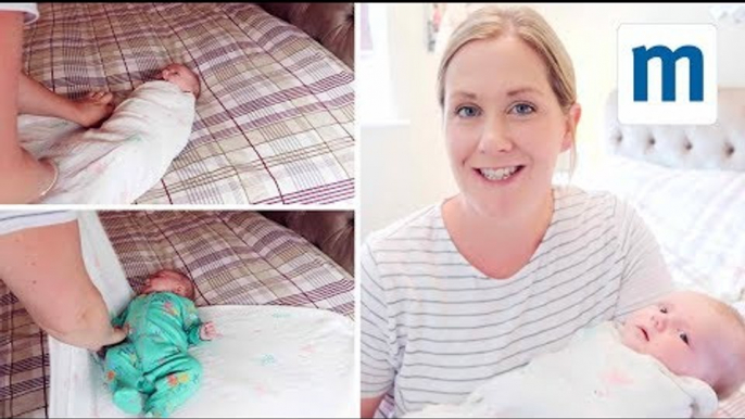 How to swaddle a newborn | Fairy Non Bio