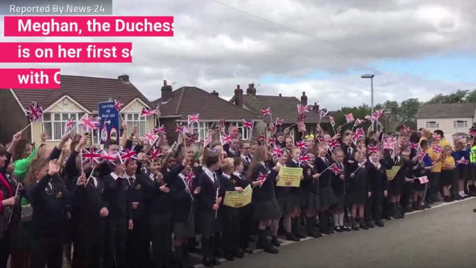 The Duchess of Sussex and Queen Elizabeth Are On Their First Royal Outing Together