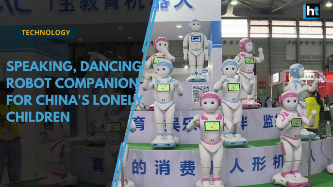 Watch: Speaking, dancing robot companion for China's lonely children