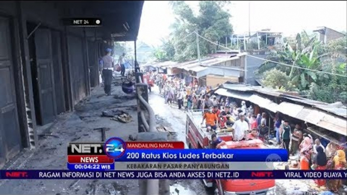 200 Ratus Kios Ludes Terbakar -NET24