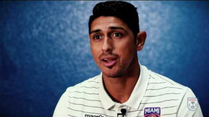 The Miami FC- Jaime Chavez On Memorable Volley Goal