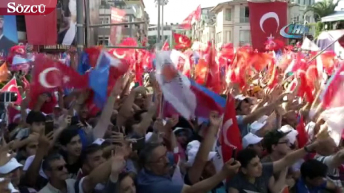 Cumhurbaşkanı Erdoğan, Sarıyer’de konuştu