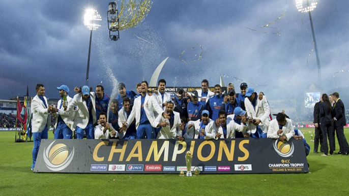 Team India Won Champions Trophy On Same Day