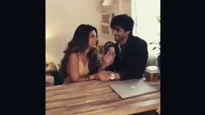 Jennifer Winget & Harshad Chopra |  Chemistry Prep | On  Bepannah