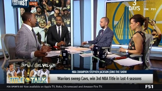 Stephen Jackson Defends Stephen Curry-“The Warriors Legacy Is Still Steph' , Not KD！”