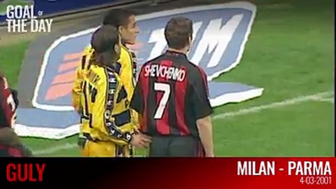 ⚽ Goal of the Day Andriy Shevchenko headers  Guly headers IN! ✅Il tuffo di testa di Guly  dopo la spizzata di Sheva